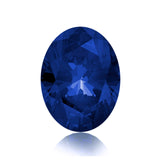 IceMoissanite Plus Oval Cut Loose Lab Grown Blue Sapphire Stone