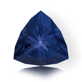 IceMoissanite Plus Trillion Cut Loose Lab Grown Blue Sapphire Stone