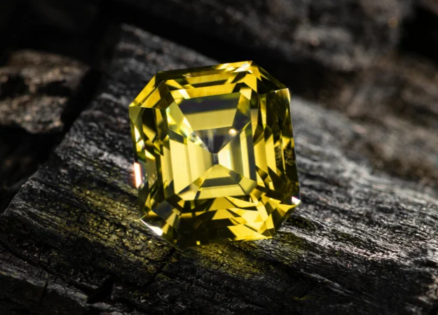 EcoMoissanite Page Yellow Moissanite